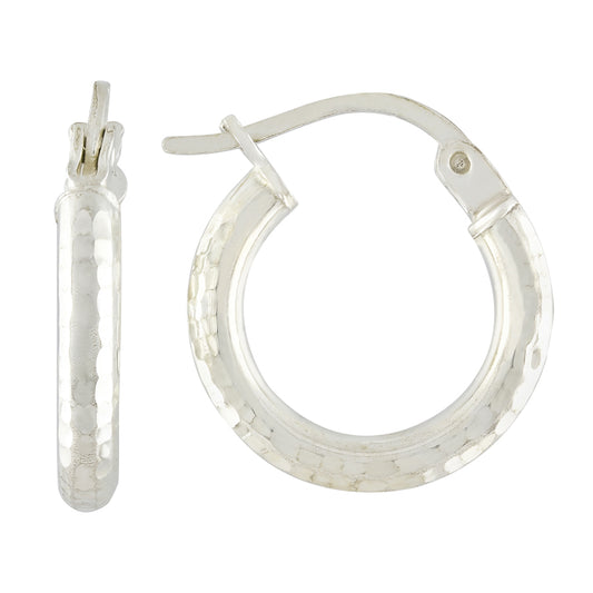 925-Silver 2.5mm-15/S Hoop Earrings