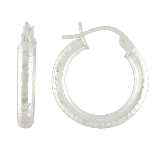 925-Silver 3mm-20/S Hoop Earrings
