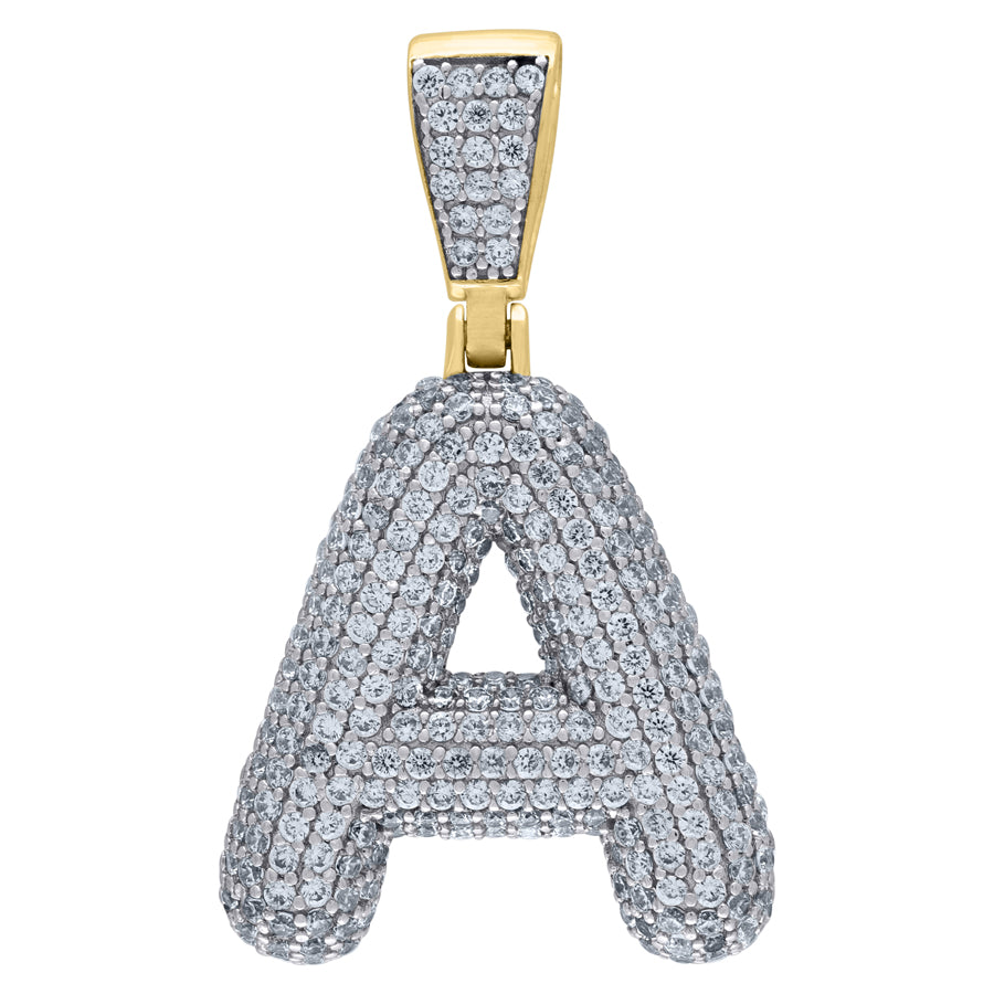 925-Silver Initial Pendant