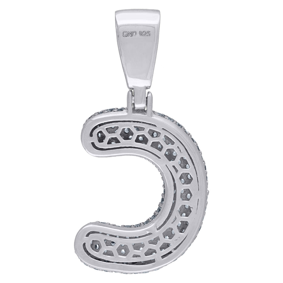 925-Silver Pendant "C" Initial