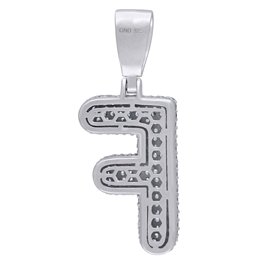 925-Silver Pendant "F" Initial