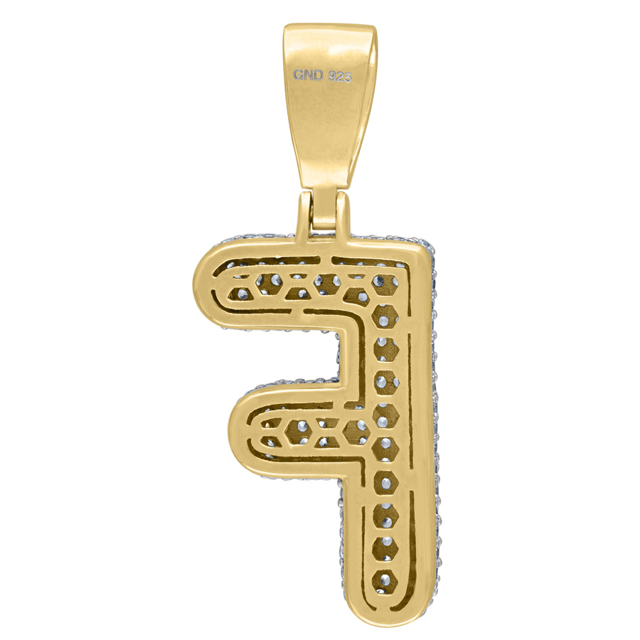 925-Silver Pendant "F" Initial