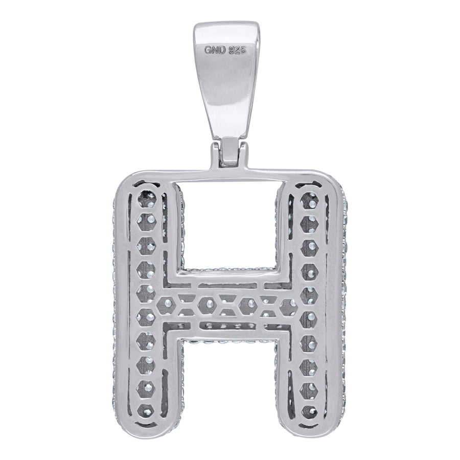 925-Silver Pendant "H" Initial