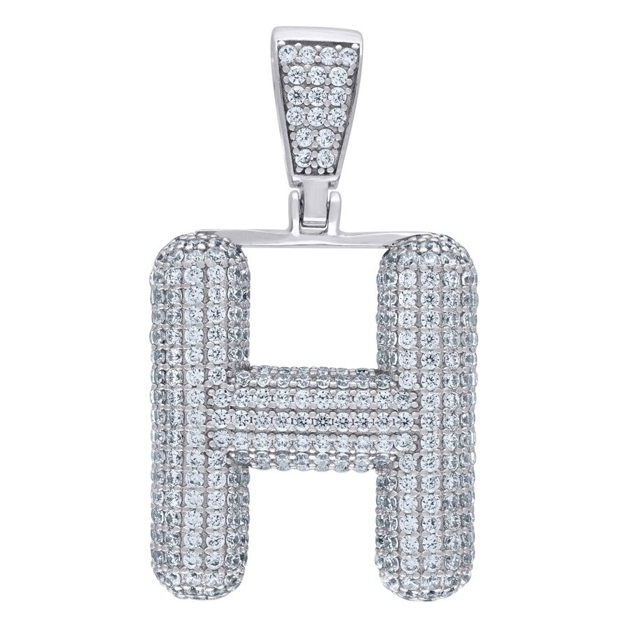 925-Silver Pendant "H" Initial