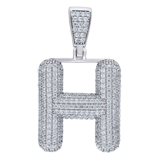 925-Silver Pendant "H" Initial