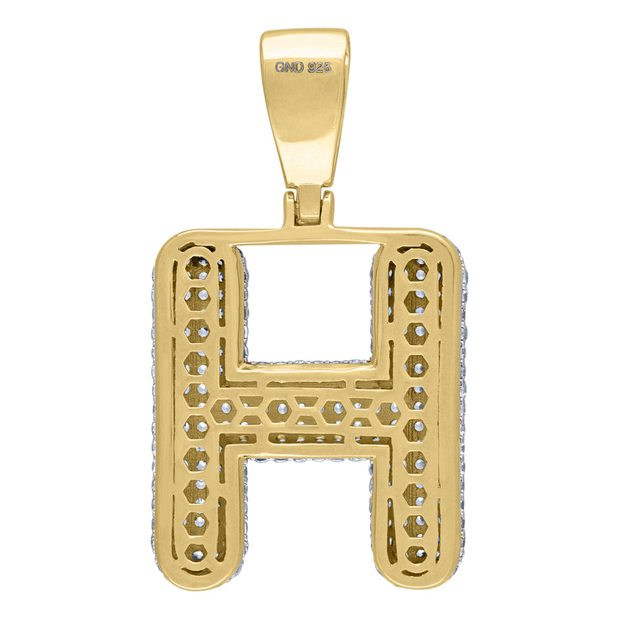 925-Silver Pendant "H" Initial