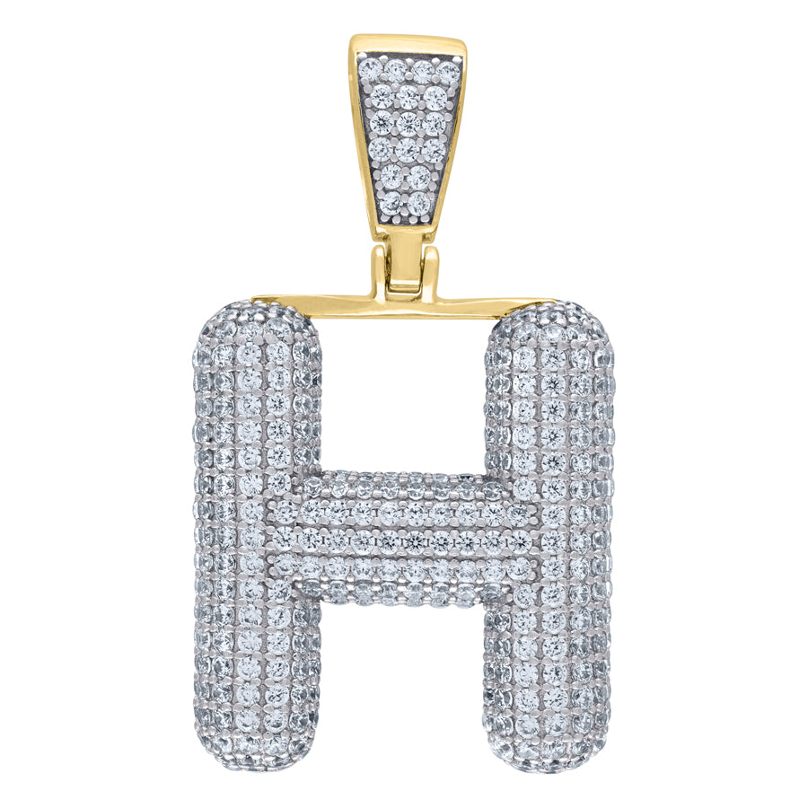 925-Silver Pendant "H" Initial