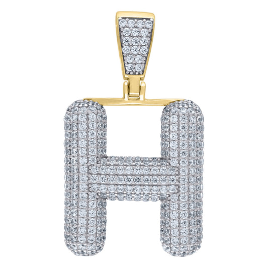 925-Silver Pendant "H" Initial