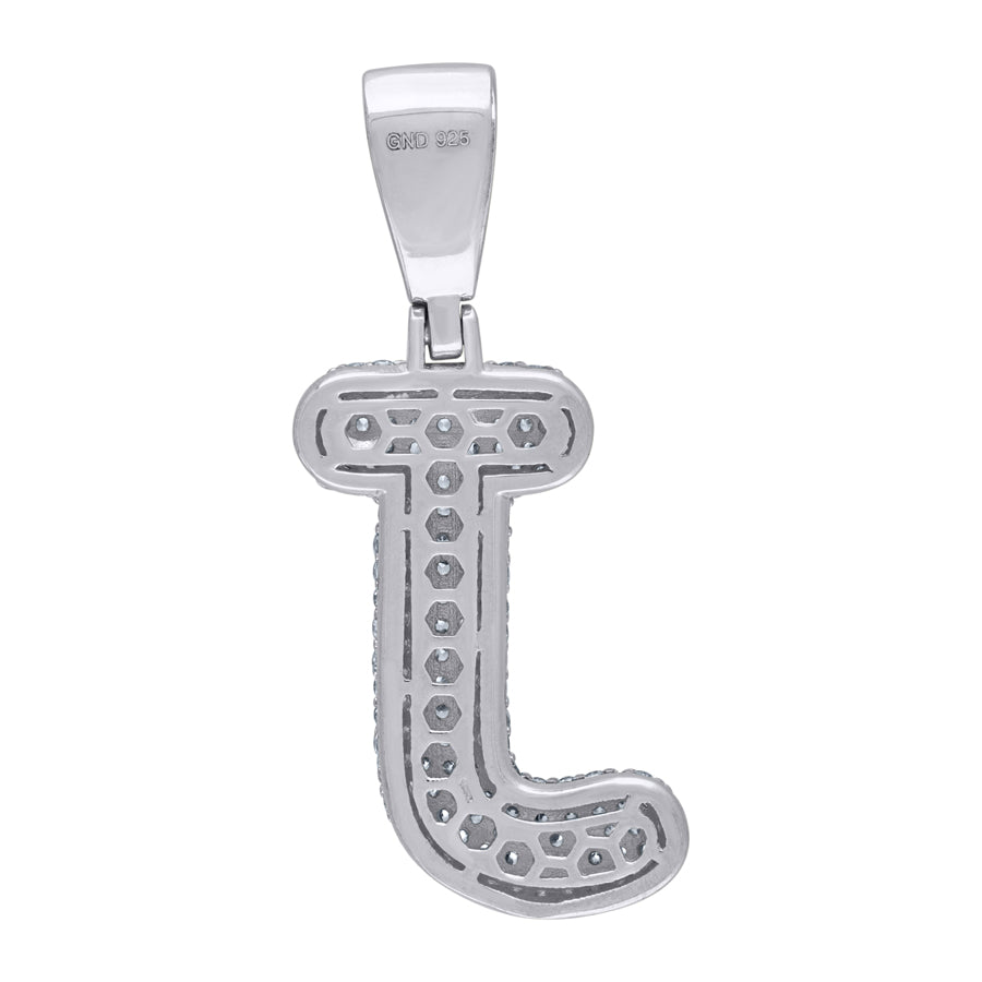 925-Silver Pendant "J" Initial