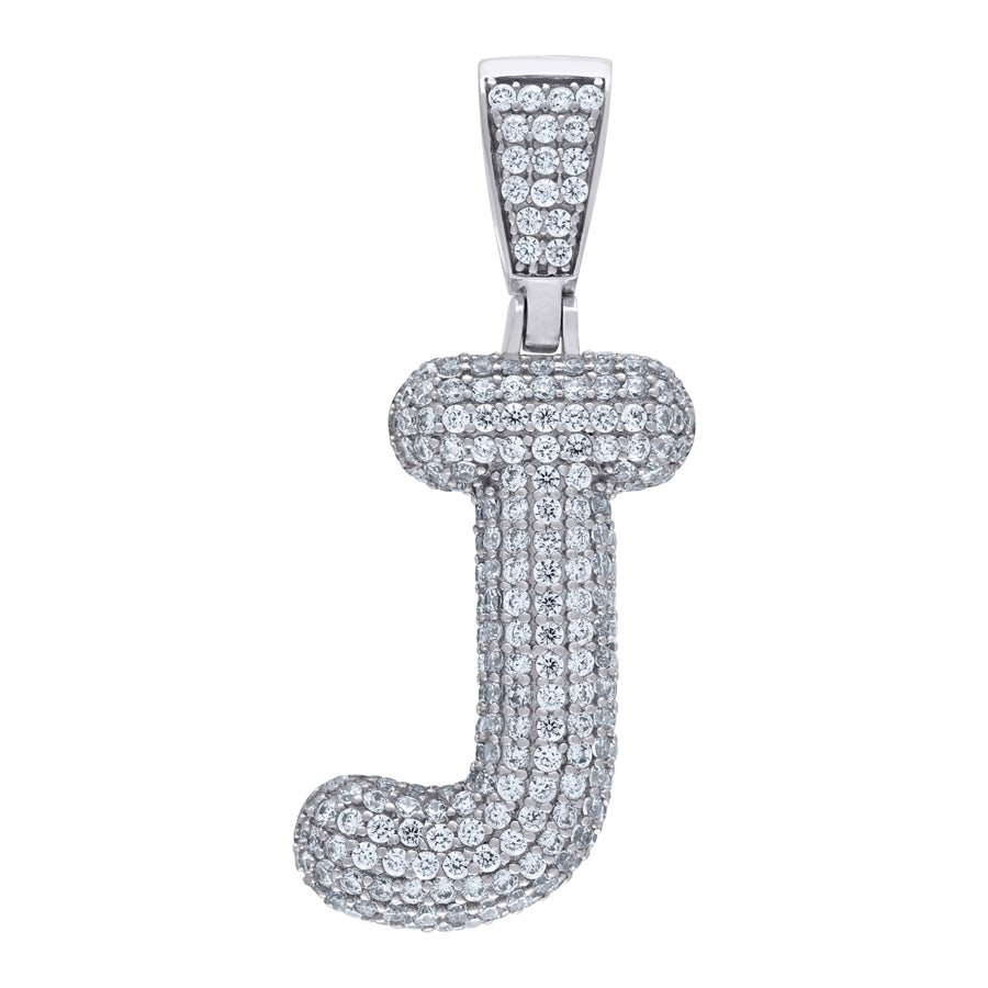 925-Silver Pendant "J" Initial