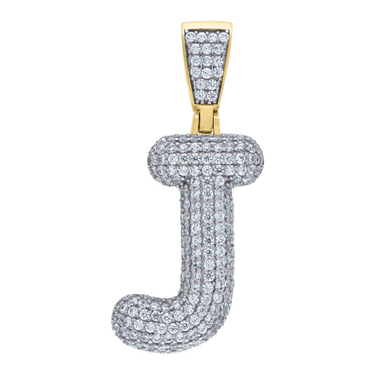 925-Silver Pendant "J" Initial