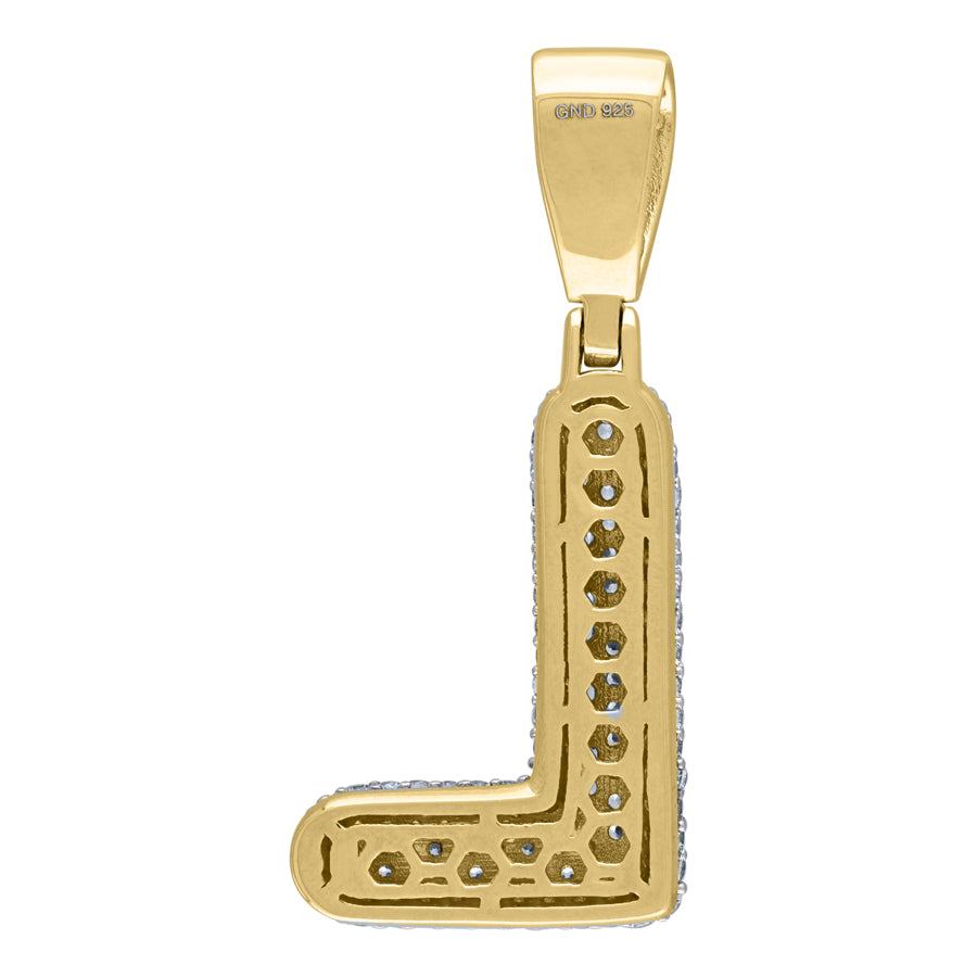 925-Silver Pendant "L" Initial