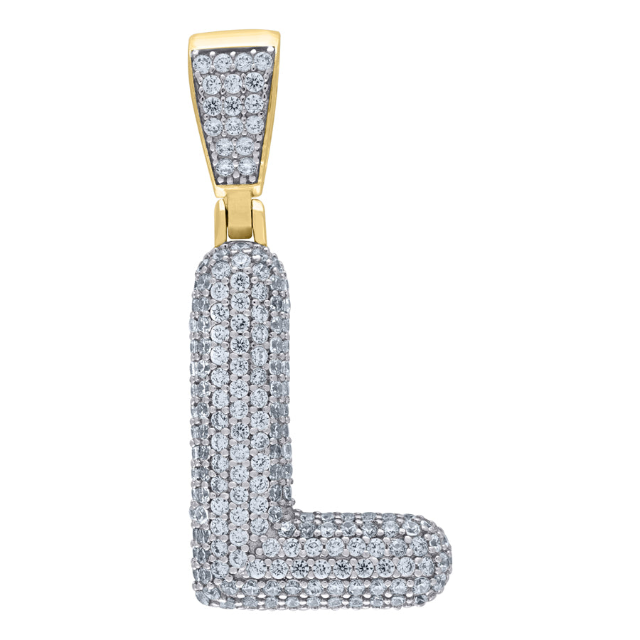 925-Silver Pendant "L" Initial