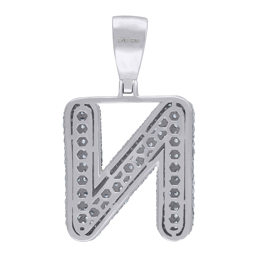 925-Silver Pendant "N" Initial