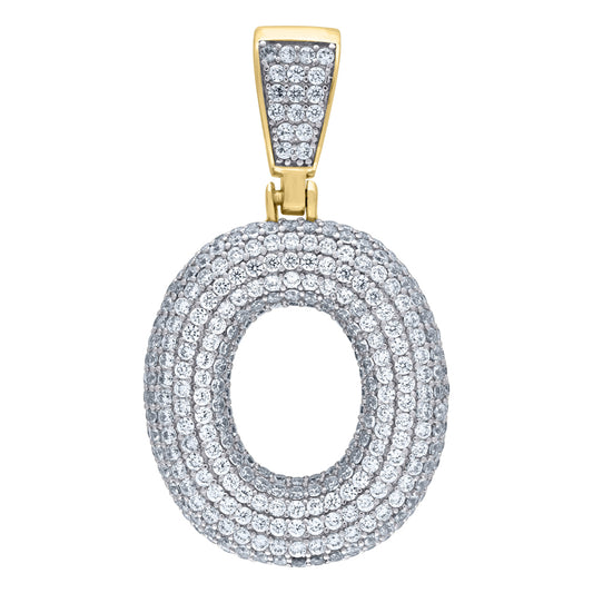 925-Silver Pendant "O" Initial