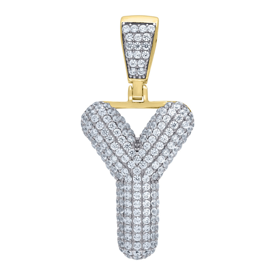 925-Silver Pendant "Y" Initial