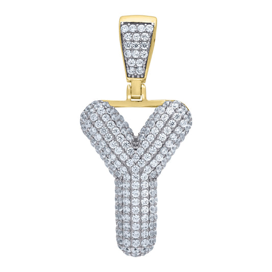 925-Silver Pendant "Y" Initial