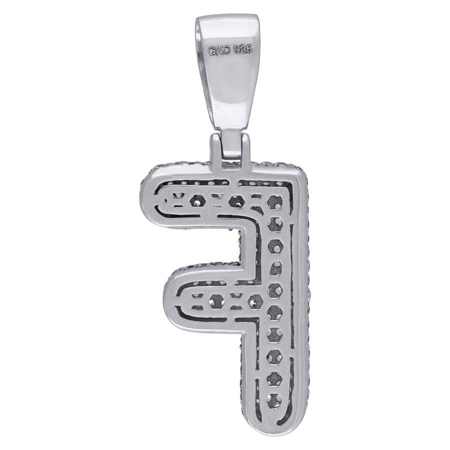 925-Silver Pendant "F" Initial