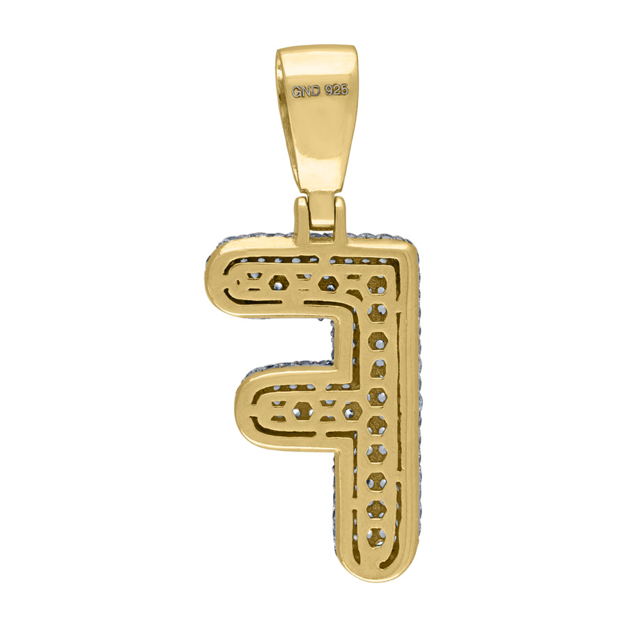 925-Silver Pendant "F" Initial