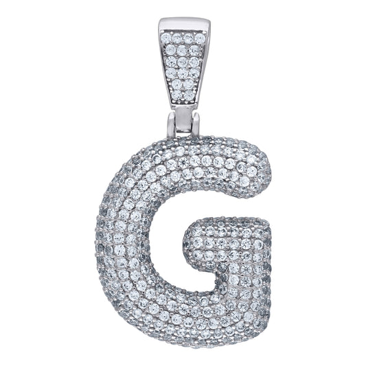 925-Silver Pendant "G" Initial