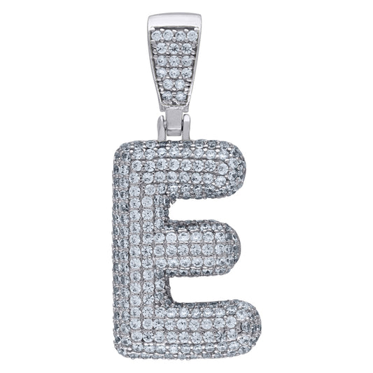 925-Silver Pendant "E" Initial