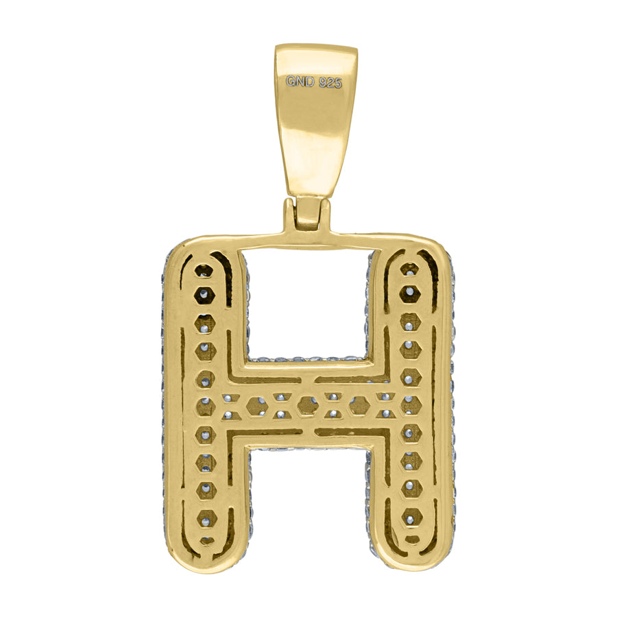 925-Silver Pendant "H" Initial
