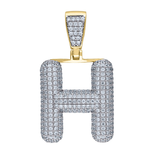 925-Silver Pendant "H" Initial