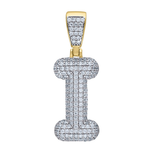 925-Silver Pendant "I" Initial