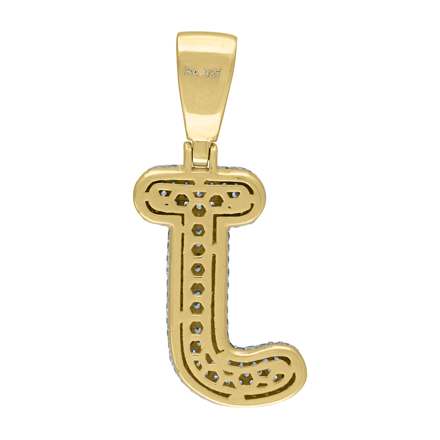 925-Silver Pendant "J" Initial