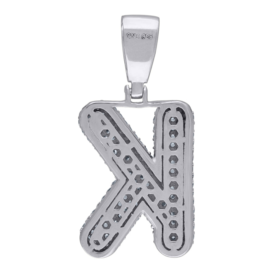 925-Silver Pendant "K" Initial
