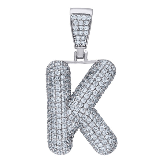 925-Silver Pendant "K" Initial