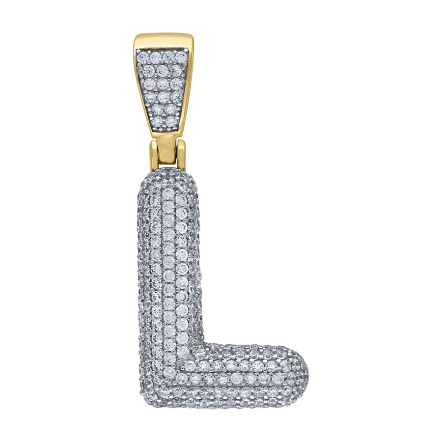 925-Silver Pendant "L" Initial