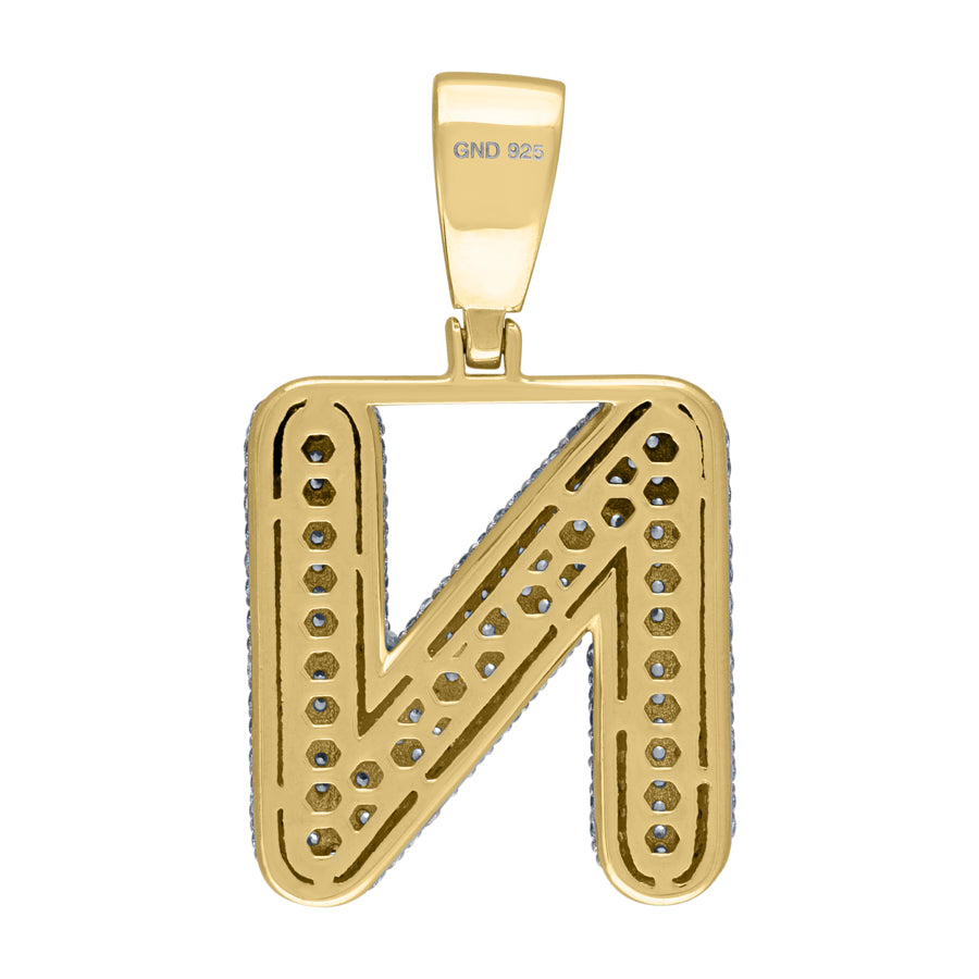 925-Silver Pendant "N" Initial