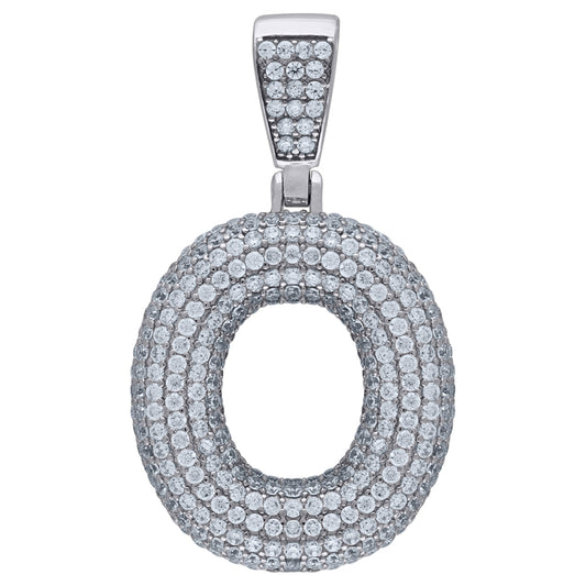 925-Silver Pendant "O" Initial