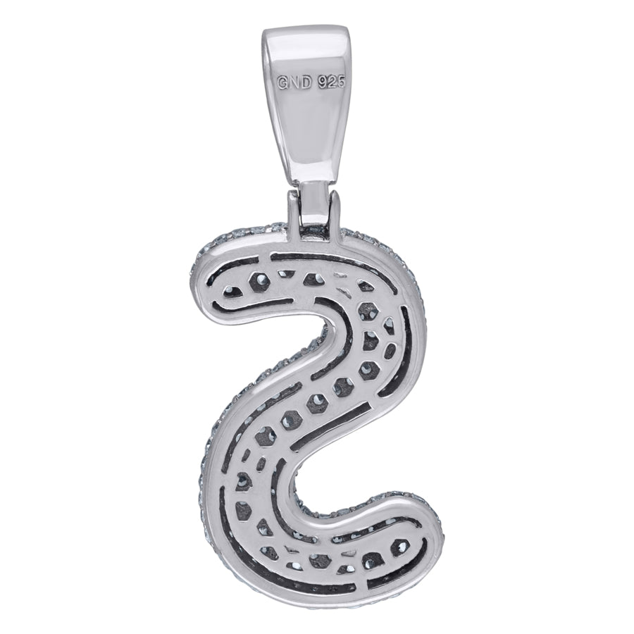 925-Silver Pendant "S" Initial