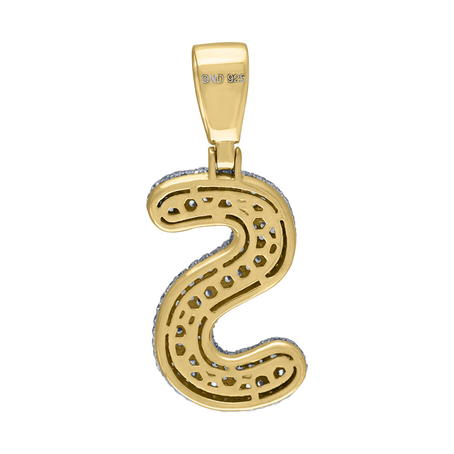 925-Silver Pendant "S" Initial
