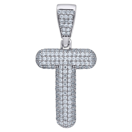 925-Silver Pendant "T" Initial