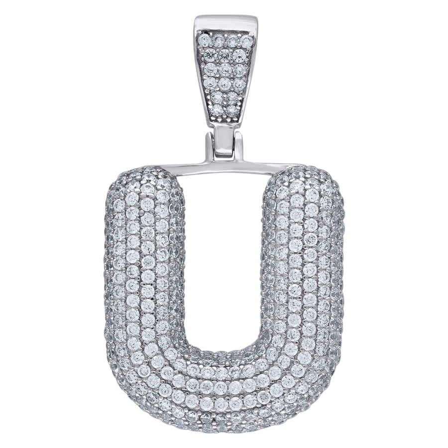 925-Silver Pendant "U" Initial