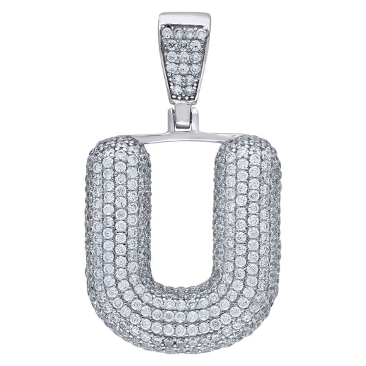 925-Silver Pendant "U" Initial