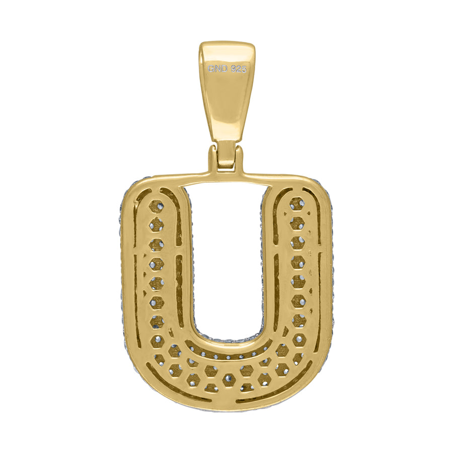 925-Silver Pendant "U" Initial
