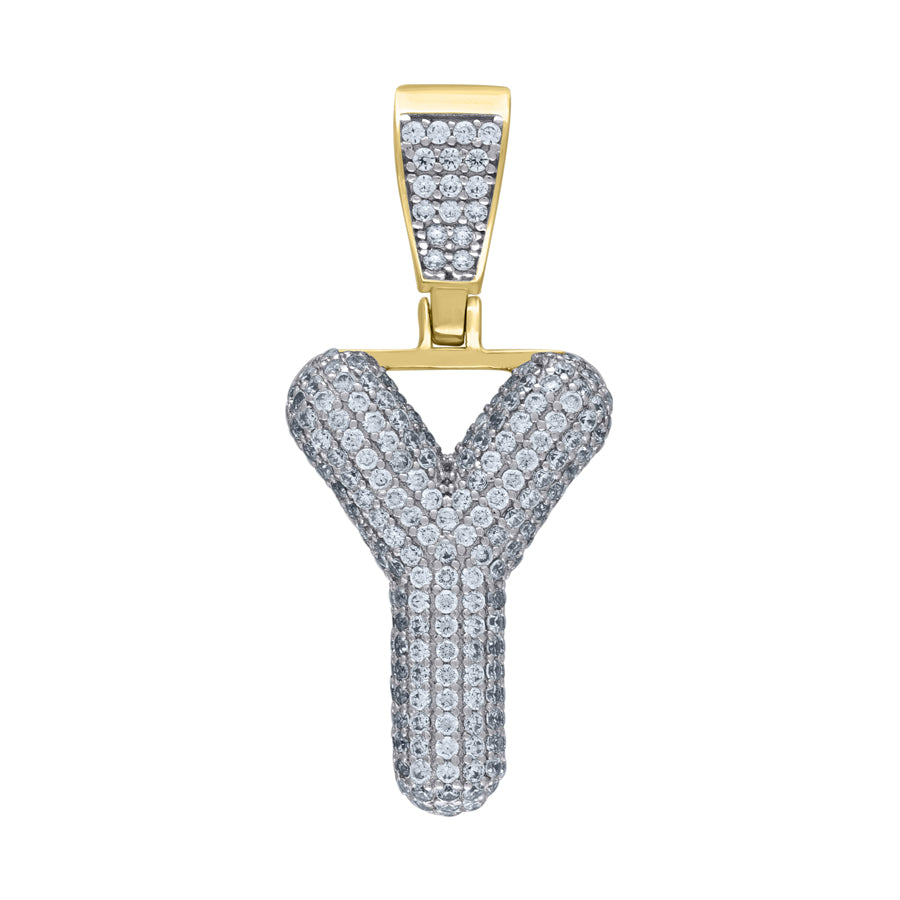 925-Silver Pendant "Y" Initial
