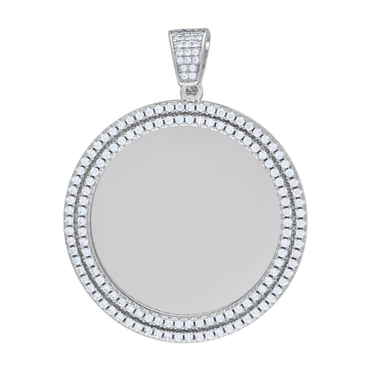 925 Sterling Silver Cz Pendant