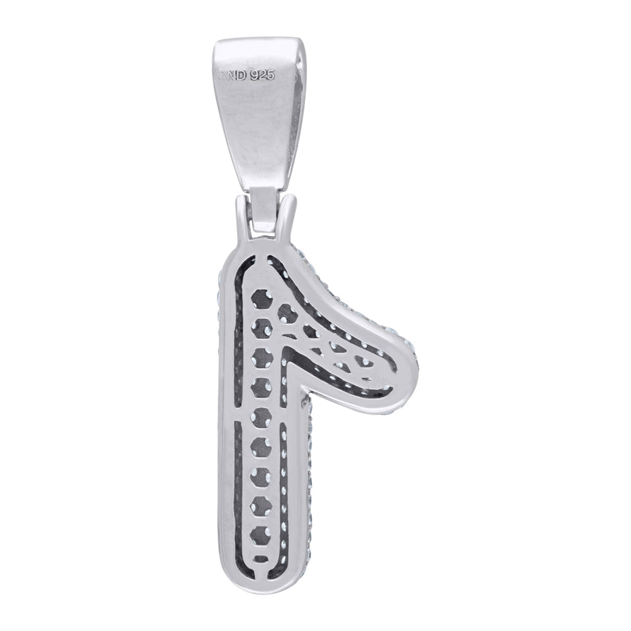 925-Silver Pendant Number "1"