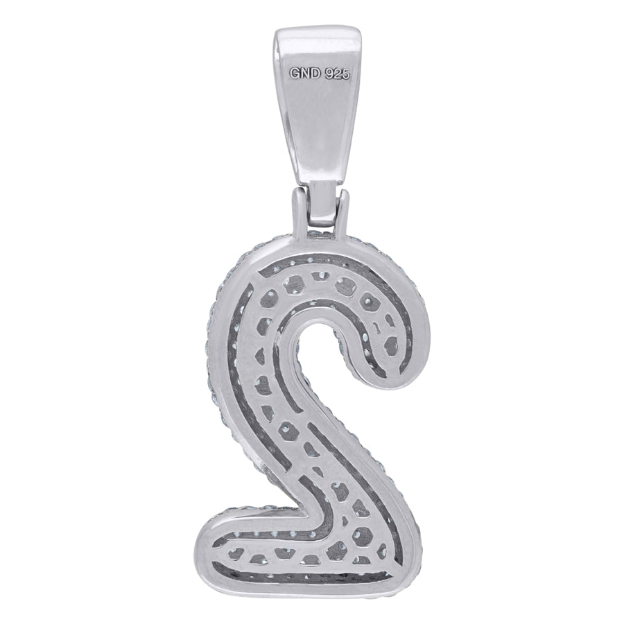 925-Silver Pendant Number "2"
