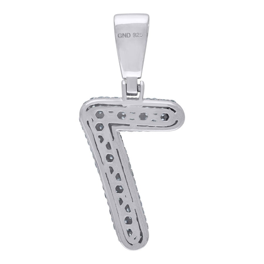925-Silver Pendant Number "7"