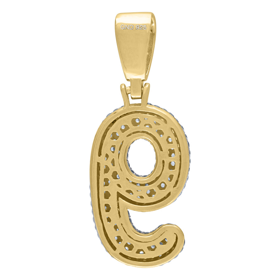 925-Silver Pendant Number "9"