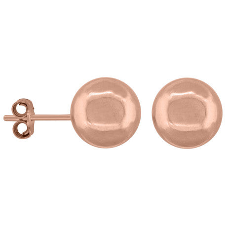 925 10mm Ball Stud Earrings