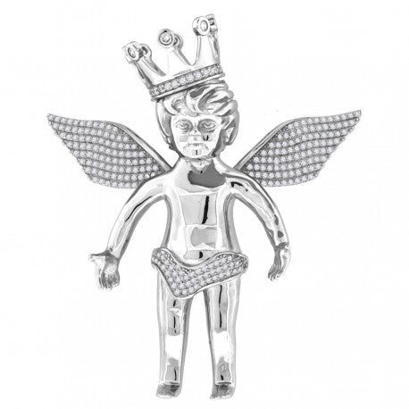 925-CZ Angel Charm