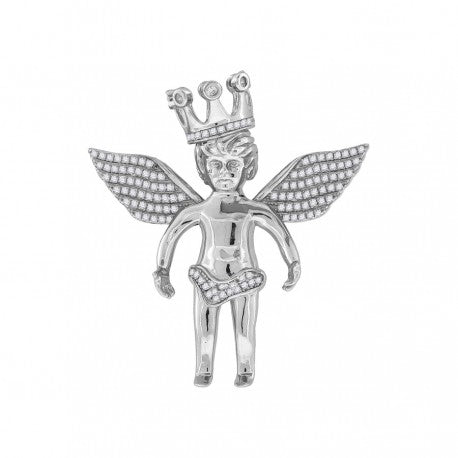 925-CZ Angel Charm