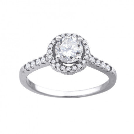 925-Cz Bridal Ring